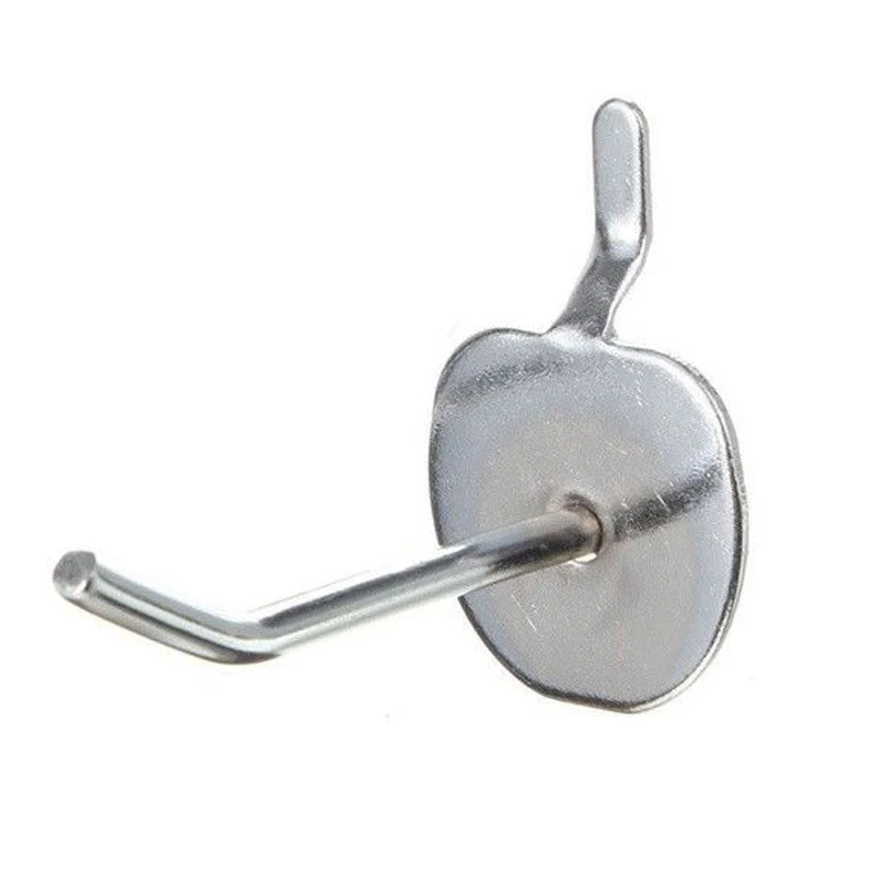 Practical Parts 25 X Single Pegboard Hooks Display Shop Prong