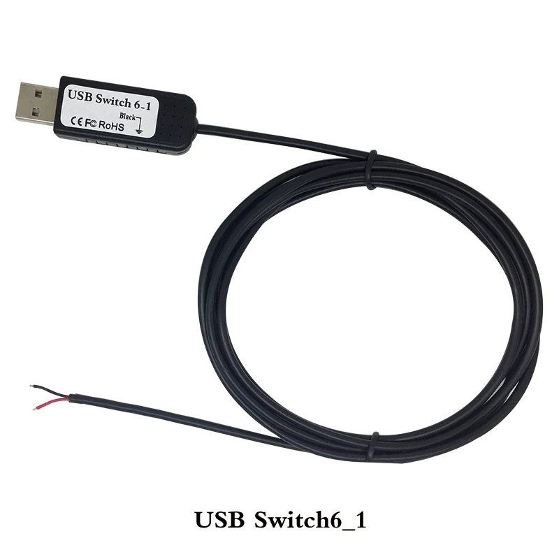 DIY Переключатель линии USB кабель можно подключить 1/3/6 шт Различные педали SD998| |