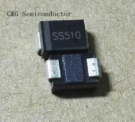 

20pcs SR5100 SS510 SMB 5A 100V DO-214AA