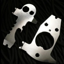 H0076 Горячая распродажа! нержавеющая сталь пункты размер черепа тыквы tadgear на открытом воздухе универсальный инструмент