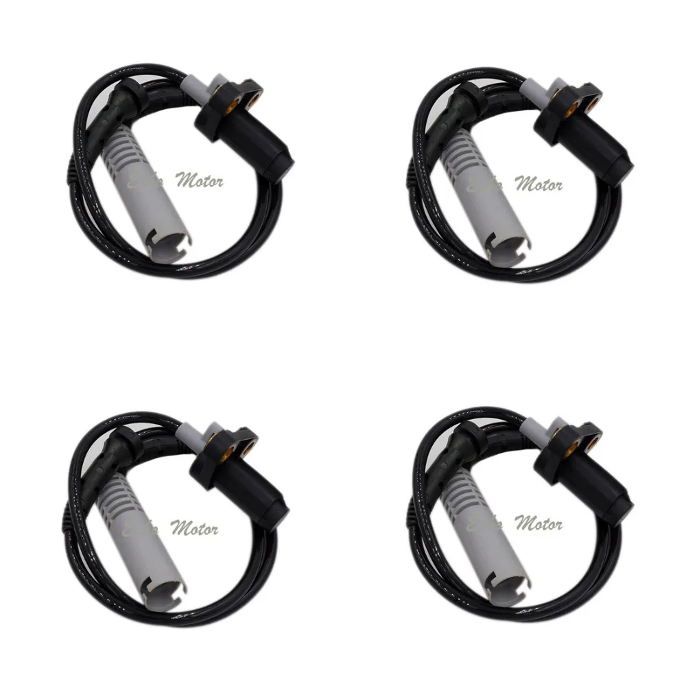 

New 4pcs ABS Wheel Speed Sensor 34521182159 Front Left Right 0986594510 SS10305 For BMW 1997 1998 E39 528i 540i (CGQBW001)