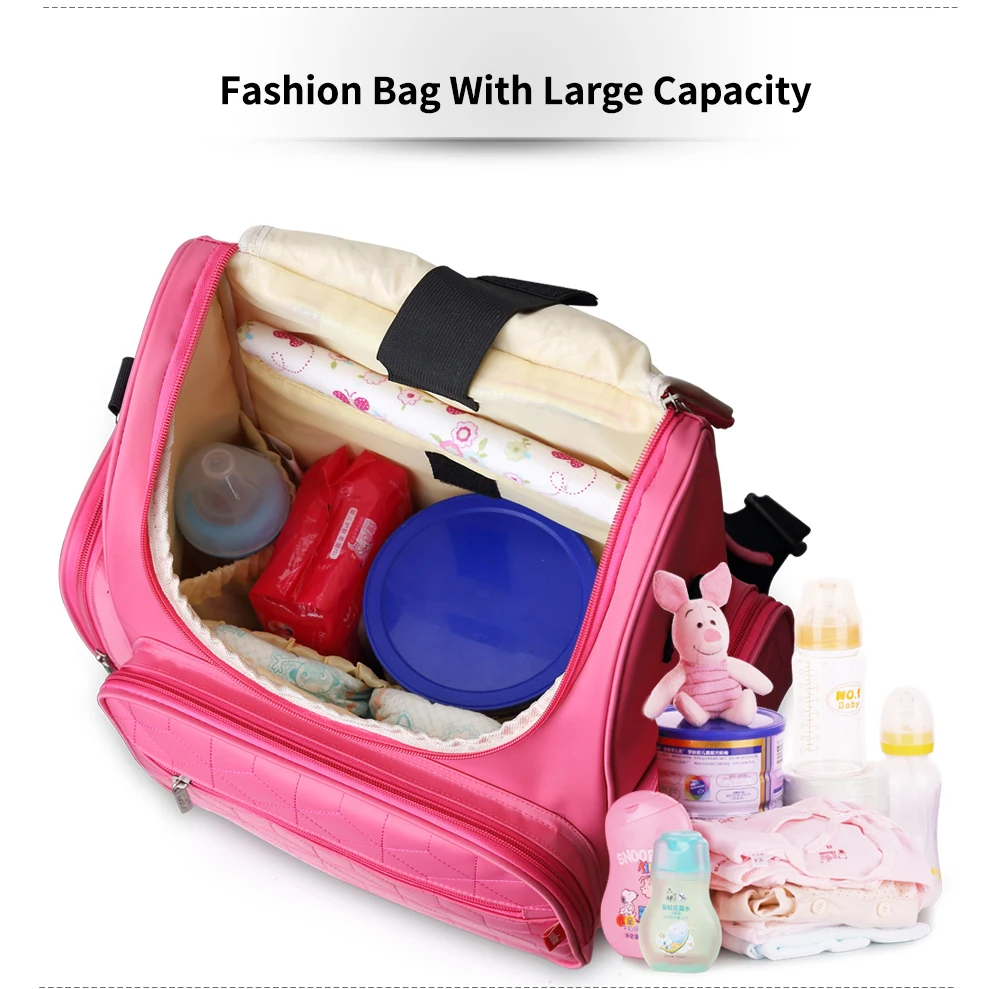 Модный комплект сумки для беременных, многофункциональный рюкзак для путешествий для мамы, новинка года, сумка для подгузников, большая емкость для ухода за ребенком, сумка для коляски