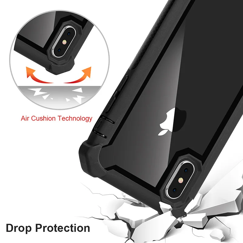 360 армированный чехол для iPhone 12 mini 11 Pro X XR Xs Max полноразмерный защитный прочный