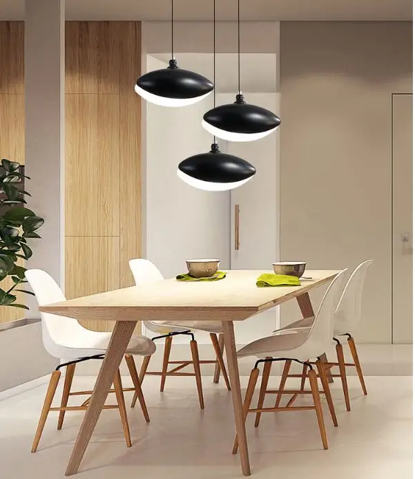 Eusolis Led iluminación Interior Hanglampen Interior Hom Lamparas De Techo plegable Moderna Lampe Deco Lustres Para Sala De Jantar
