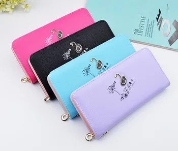

by dhl or ems 20pcs Fashion Womens Wallets And Purses Long Zipper Designer Female Purse Woman Wallet Brand Clutch Card Holder