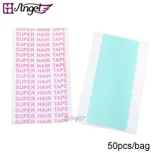 600 шт(12 мешков) 1*4 см двухсторонняя супер клейкая лента для искусственных волос для ленты/искусственная кожа Уток Наращивание волос кружево парик клей