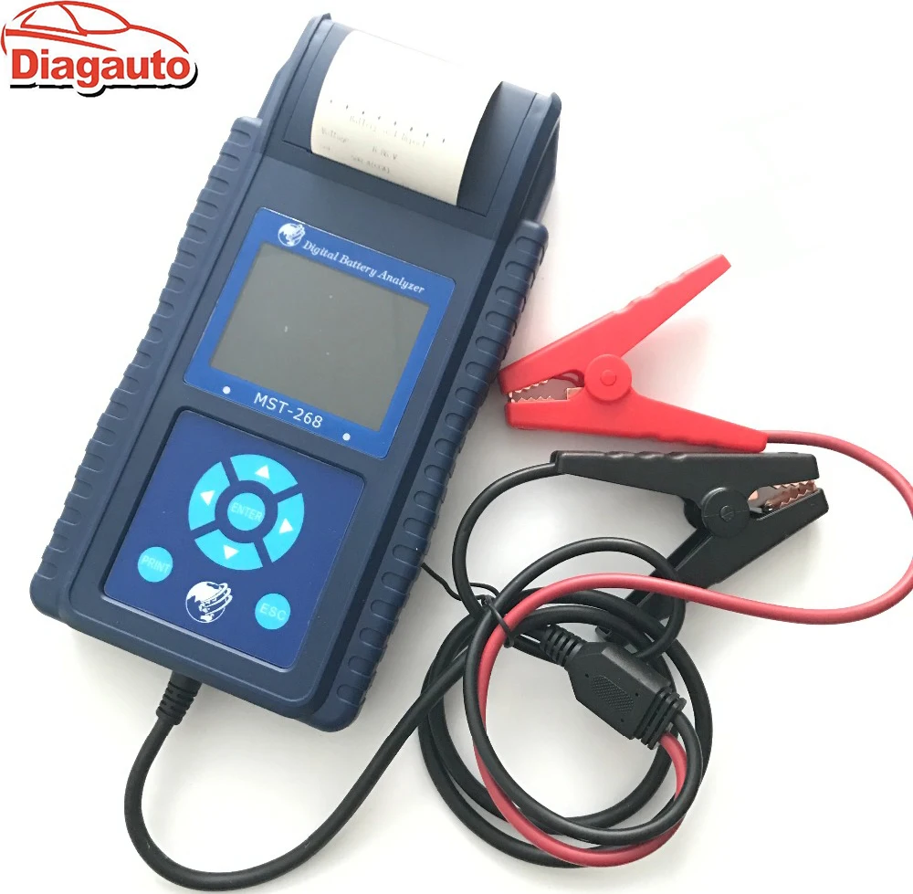 2018 Digital Battery Analyzer with Printer MST 268 Multi Language