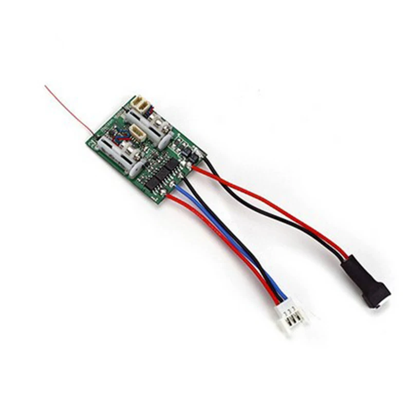 

R6400LBL DSMX 6-Ch Ultra Micro Receiver BL-ESC Integrated Servo Brushless ESC for fixing wing Drone