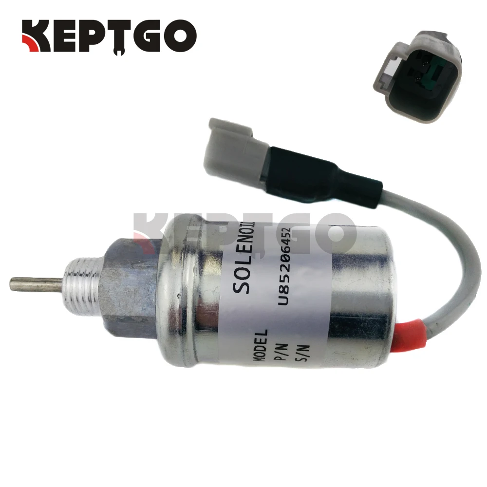 

New Shutoff Stop Solenoid for Perkins HL403C-15 HR404C-22T 404D,185206452,U85206452, U85206450, 185206450, 185206192