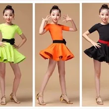 Настоящее бальное платье Бальные платья прямые продажи латинские Дети Девушки кисточкой танцевальная одежда для латиноамериканских танцев костюм с блестками кистями