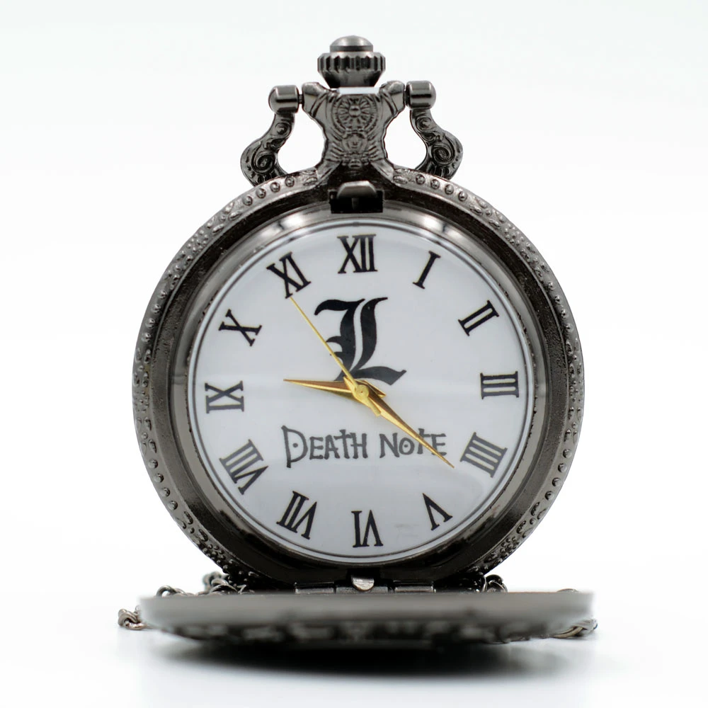 ヴィンテージレトロなデスノート日本アニメdnダイヤル頭蓋骨クォーツ懐中時計アナログネックレスペンダントレディースメンズギフト Gifts Mini Pendant Displaypendant Boy Aliexpress