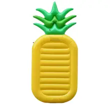 Надувной ПВХ поплавок гигантский тропический ананас плот Lounge водный стул плавающая кровать для бассейна