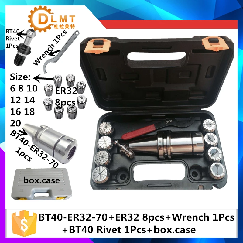 NT30-ER25 NT30 Milling Chuck Holder Milling Workholding ER25-1--ER25-14 14pcs
