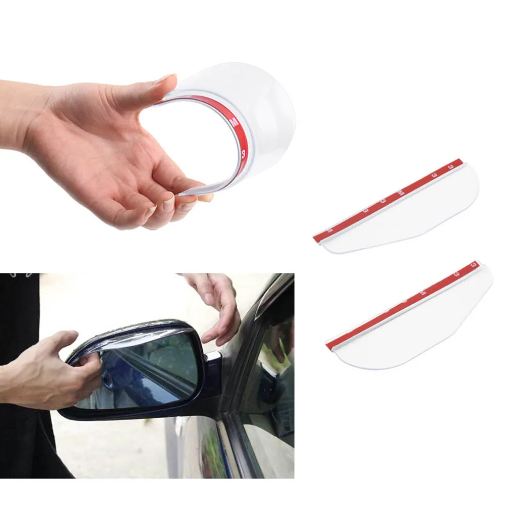 Buy 2pcs/pair Cover Sun Visor Shade Car Rain Shield