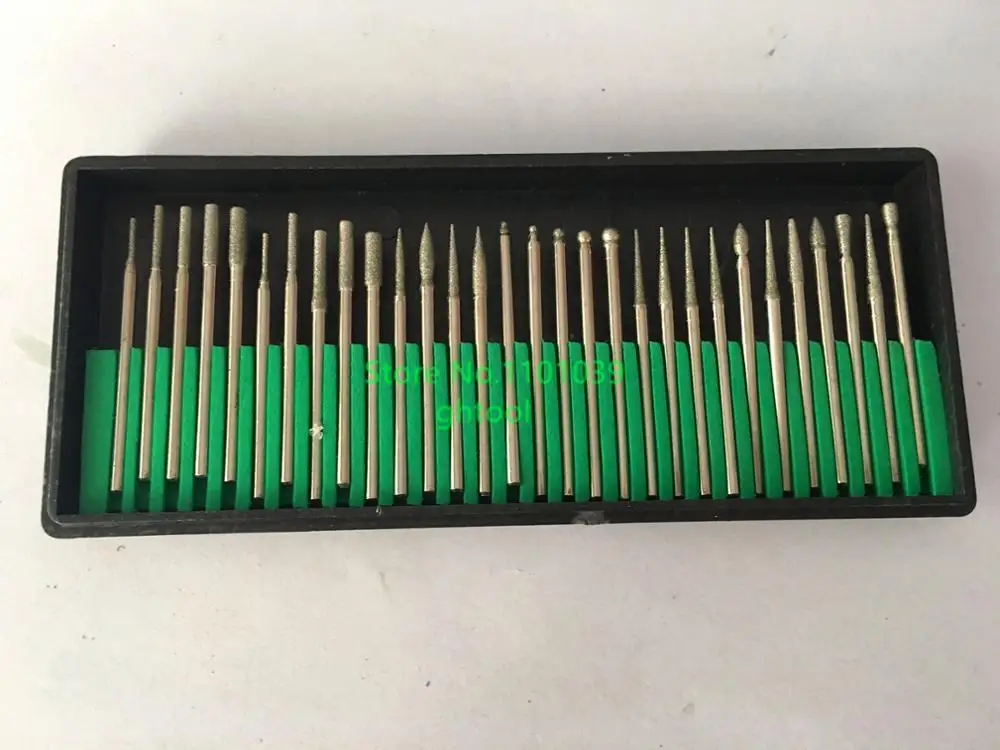 Free Shipping 1/8 Inch 3.17mm Shank Rotary Burs Jewelry Polishing Tools