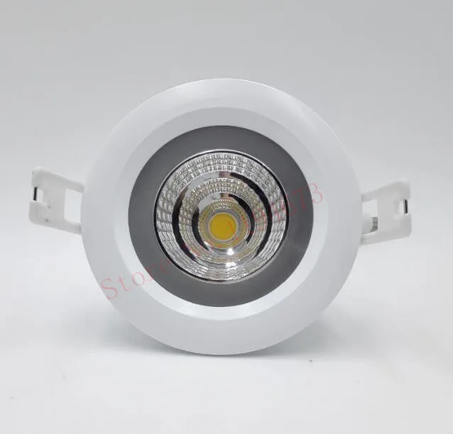 

Free shipping 15W IP65 Waterproof COB LED Ceiling down Light round Recessed Downlight + Led Waterproof Driver AC100~260V