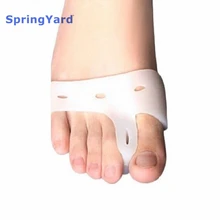 

SpringYard Gel Soft Bunion Corrector Protector Hallux Valgus Orthopedic Toe Separator Metatarsal Cushion Forefoot Pad Foot Care