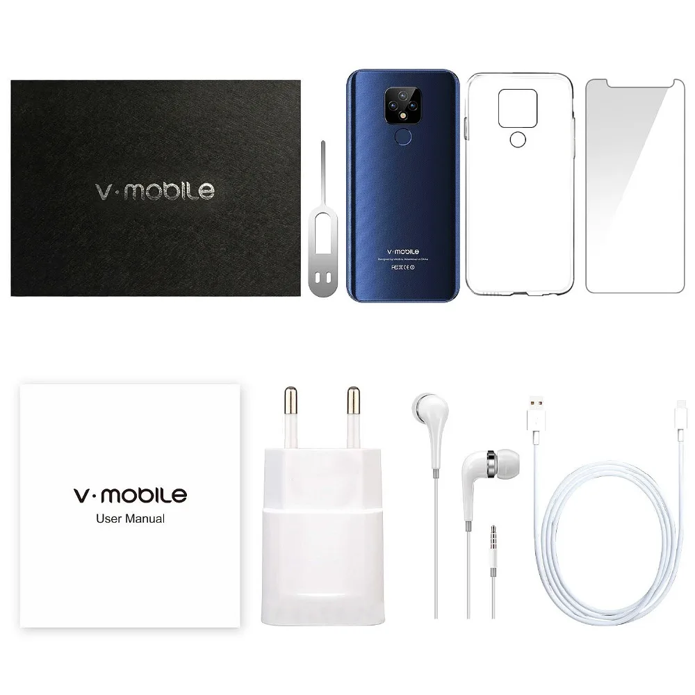 TEENO VMobile Mate 20 Мобильный телефон Android 3 ГБ + 32 5 84 &quot19: 9 Экран отпечатков пальцев 4G LTE