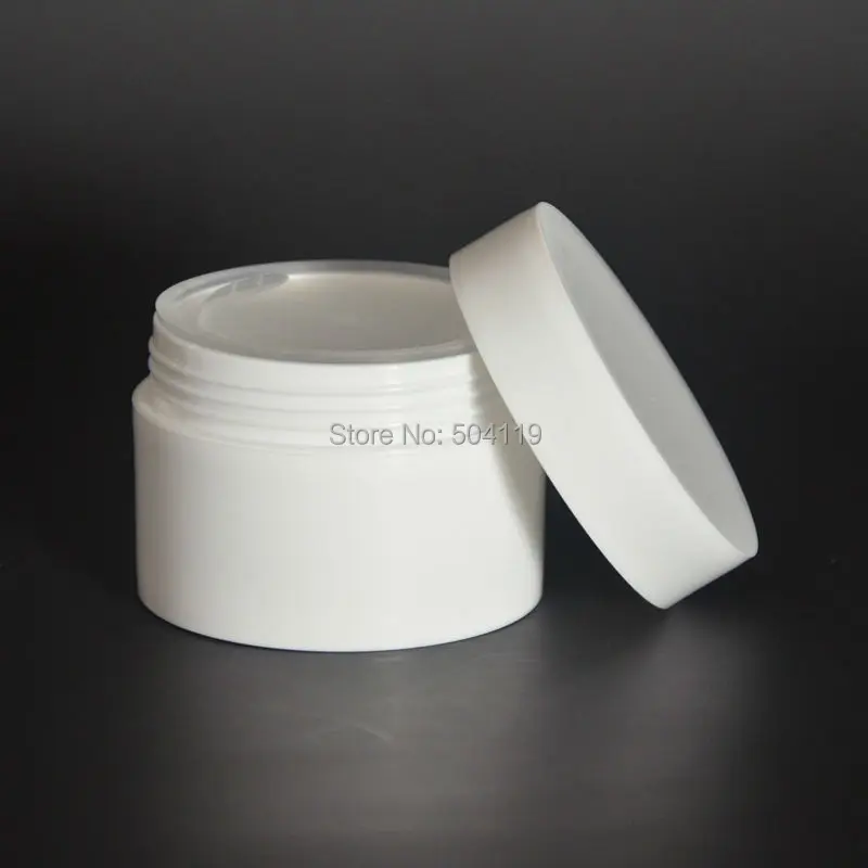 Buy 15ml 15g PP white colored face cream jars plastic