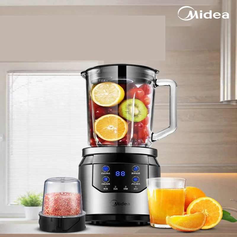 

Midea Household Multifunctional Destruction Cell Wall Machine Fruit Vegetable Juicer Soymilk Machine Blender Titanium Blade