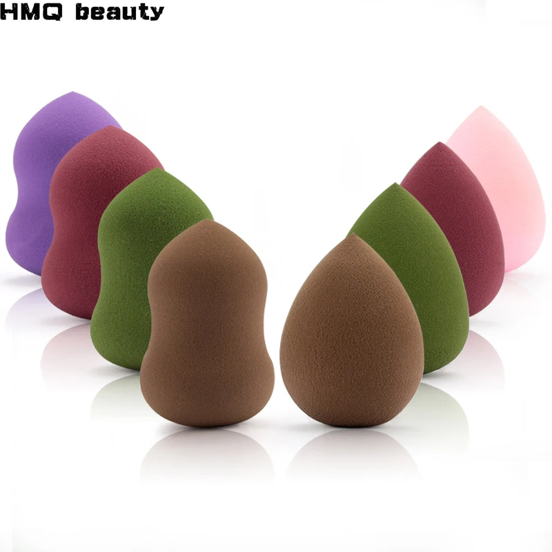 

2pc/Lot Beauty Makeup Sponge Cosmetic Puff Foundation Base Liquid Powder Used for Dry&Wet Face Nose Eyes Make Up Smooth