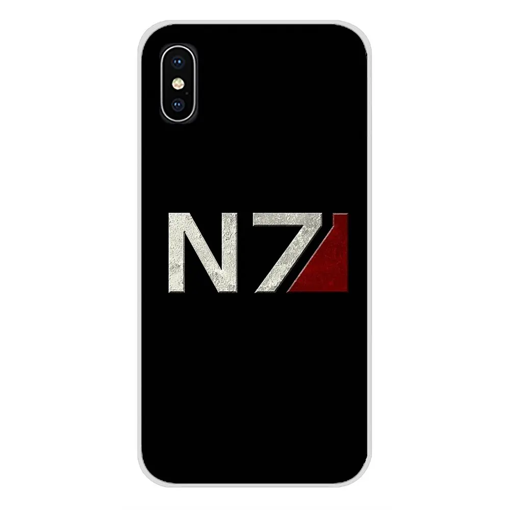 Для Xiaomi Redmi 4A S2 Note 3 3S 4 4X 5 Plus 6 7 6A Pro Pocophone F1 аксессуары чехлы для телефонов N7 Mass Effect