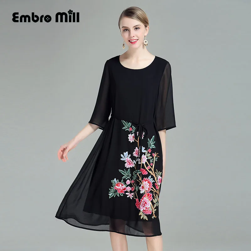 Buy New designer dresses 2017 summer women high