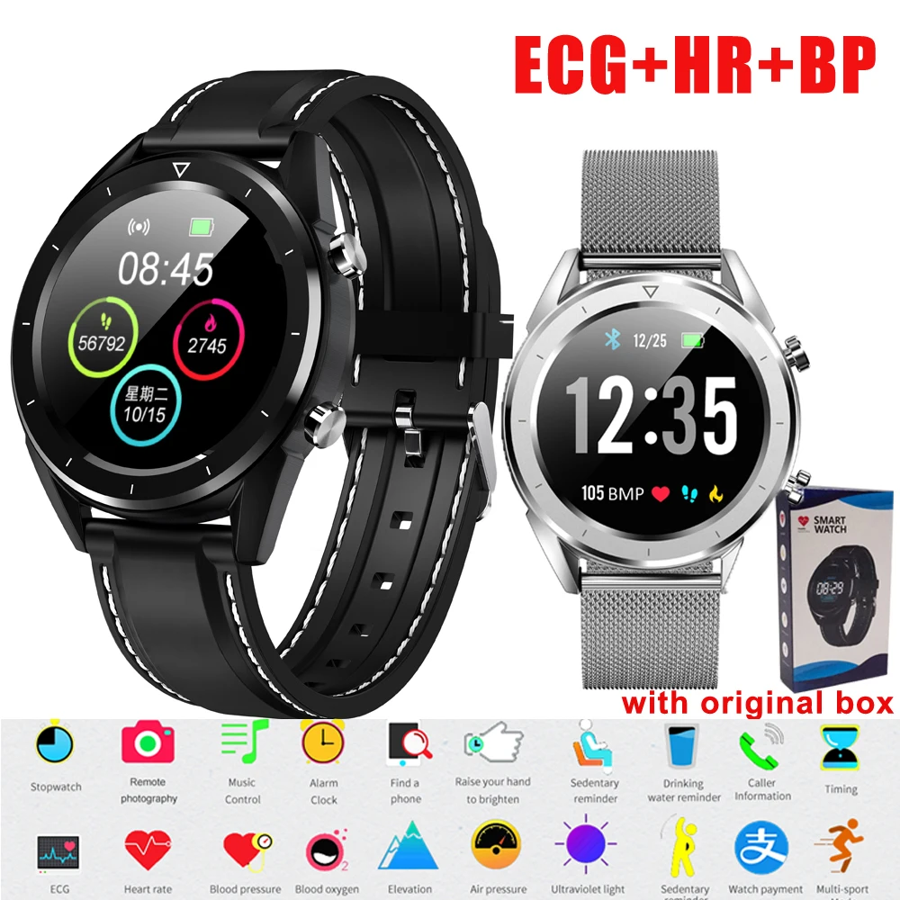 

Men Smart Watch DT28 IP68 Waterproof Watch Payment ECG Heart Rate Monitor Fitness Tracker Wristband Smart Band Sport Wristwatch