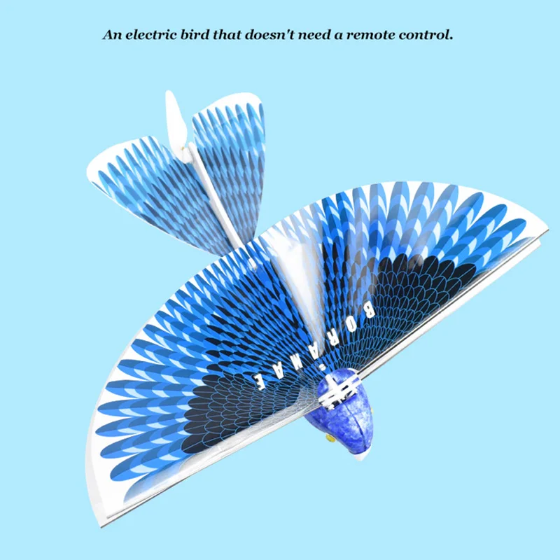 

Electronic Flying Bird Plane Flapping Wing Flight Model 2.4GHz Drone Kids Toy Gifts NSV775