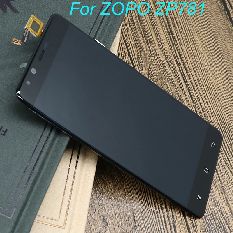 

100% Tested OK 5.5 inch For ZOPO ZP781 LCD Screen New 1280X720 LCD Display+Touch Panel Replacement For ZOPO ZP781 Mobile phone