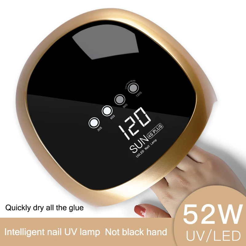 

1 Pcs UV LED Nail Dryer Lamp Curing Light 52W Gel Polish Quick Drying Manicure Tool HS11