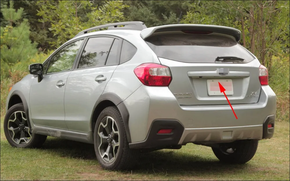 AUTONET резервная камера заднего вида для Subaru XV Crosstrek 2011 2012 2013 камера ночного видения номерного знака