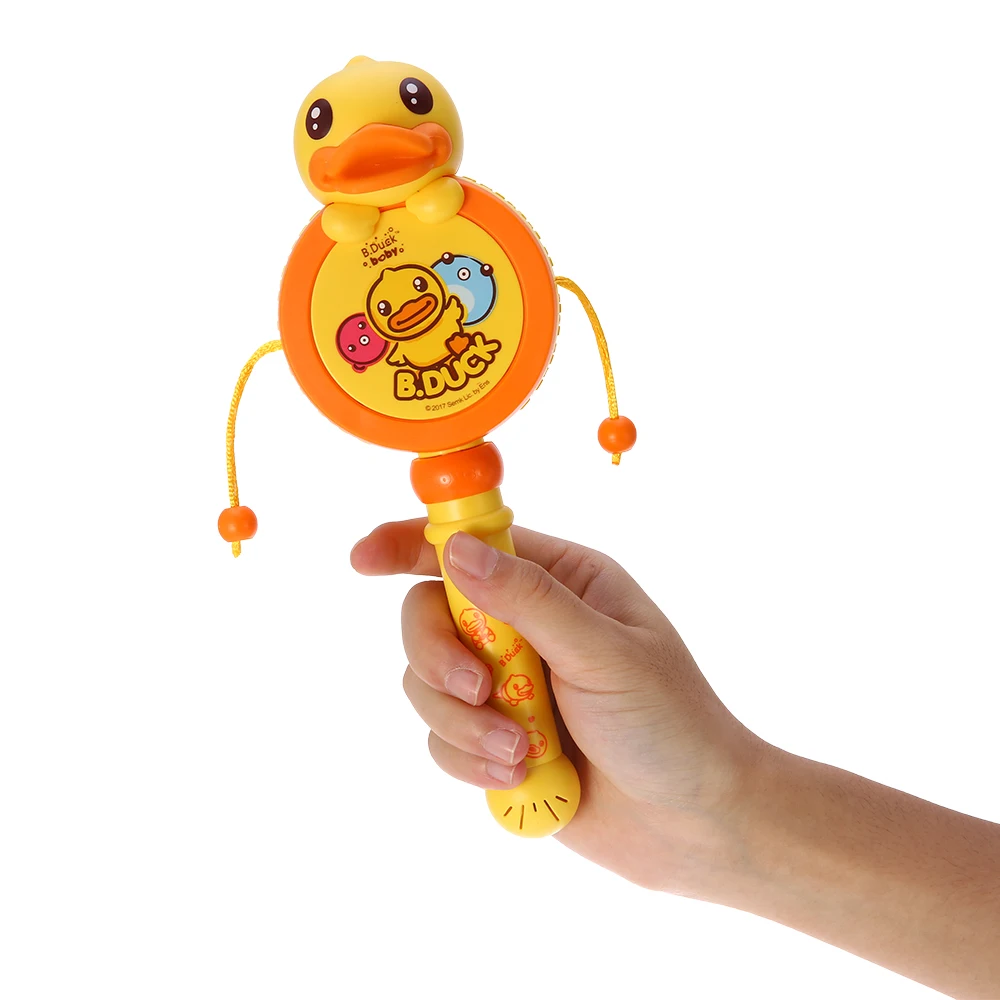 Buy Baby Shaking Rattle Drum With Music Light Cute