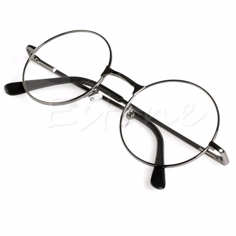 [LvDing] ретро унисекс круглый дальнозоркостью очки для чтения в металлической оправе рамки личности очков
