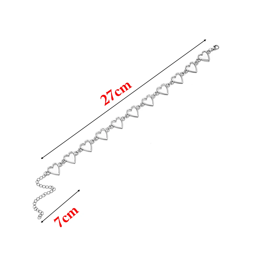 Hollow Korean Sweet Love Heart Choker Necklace Statement Girlfriend Gift Cute Bicolor Necklace Jewelry Collier Femme 2020