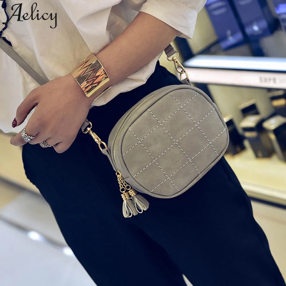 

Aelicy bags for women 2018 Fashion Girls Leather Handbag Crossbody Shoulder Messenger Phone Coin Bag