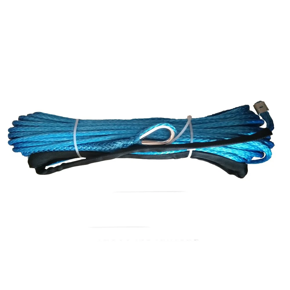 9mm X 50meters Winch Rope For Atv/utv Electric Winch 4x4 Off Road