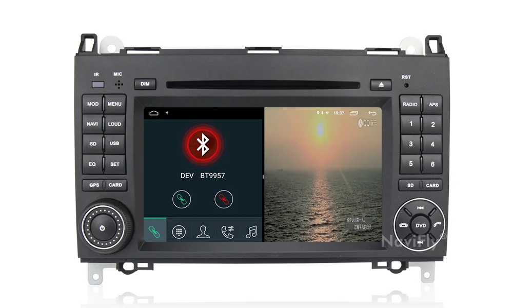 Sale Navifly Android9.1 RDS OBD2 DAB Car Multimedia player For Mercedes Benz B200 A B Class W169 W245 Viano Vito W639 Sprinter W906 17