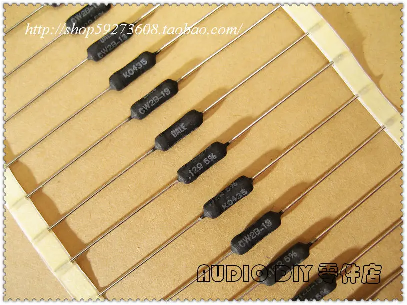 

2018 hot sale 30PCS DALE CW-2B-13 Series 0.12R/4W (Generic 0.1R/3W) Axially Wirewound Power Resistors free shipping