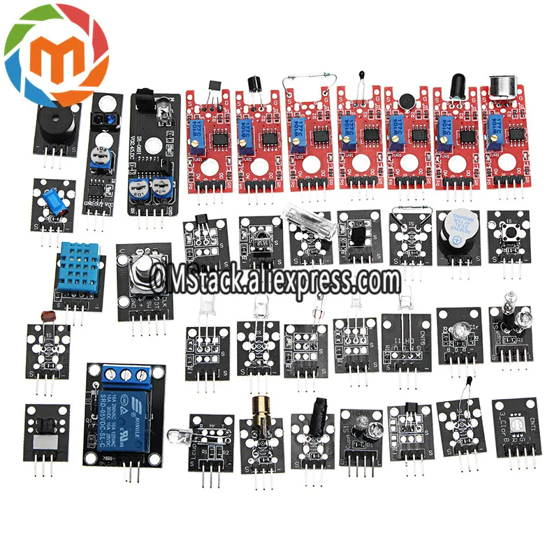 40Pcs-MEGA2560-R3-40-Sensor-Modules-Starter-Kit-IIC-20X4-2004-LCD-Display-for-A-rduino (5)