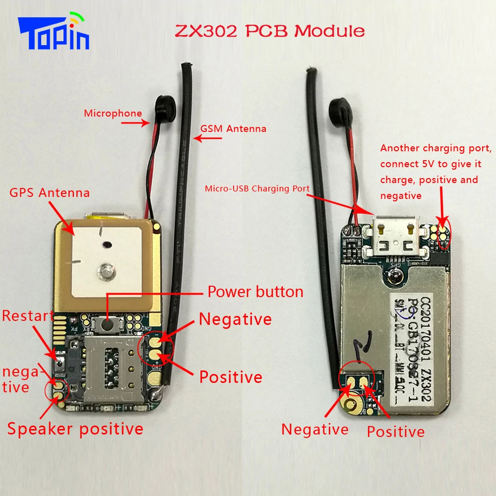 Topin ZX302 маленький gps локатор отслеживание GPRS GSM gps LBS локатор анти потеря SOS с Android IOS APP IOT чип 50 шт./лот 31*18 мм