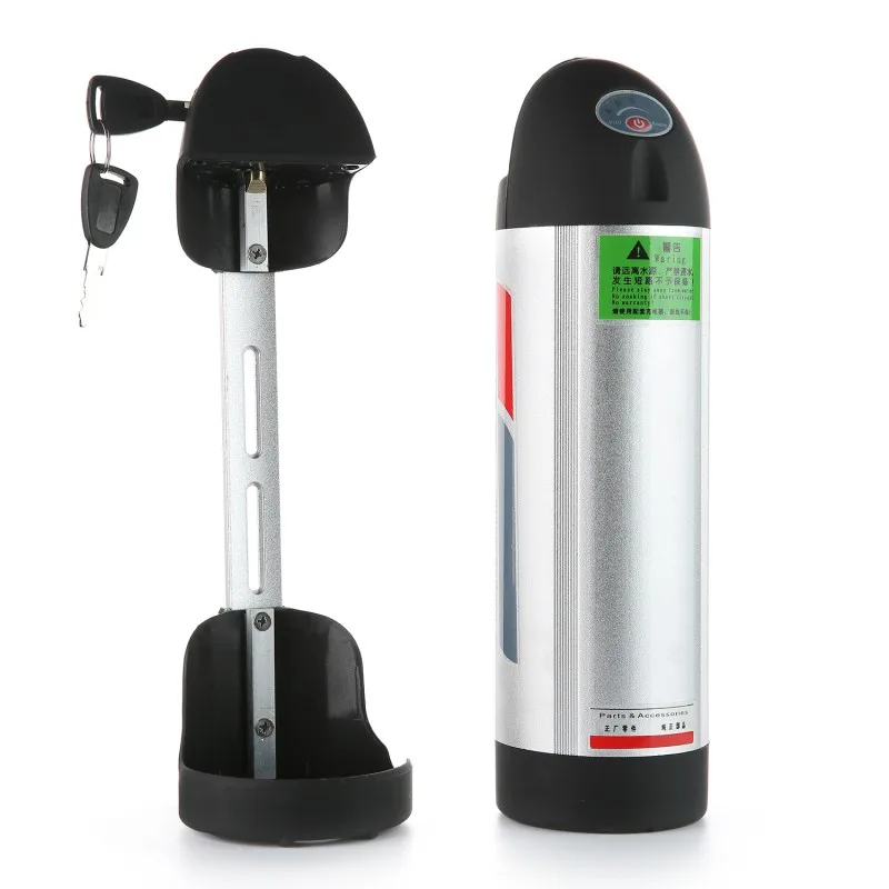 

Water Bottle Style bike battery 36v 10ah battery pack and charger