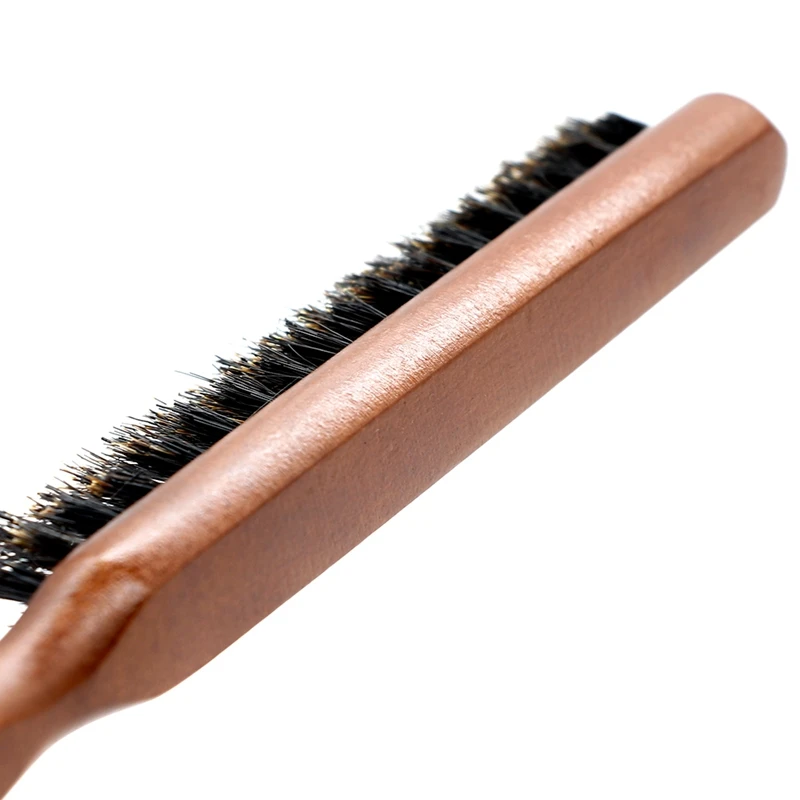 Pure-Boar-Bristle-Hair-Dress-Comb-Fluffy-Wood-Handle-Hair-Brush-Anti-Loss-Wooden-Barber-Hair (3) - 