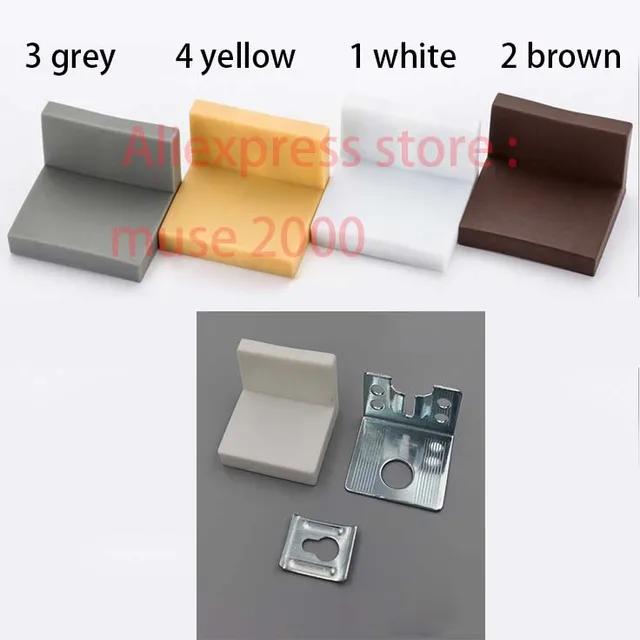 Stahl eckwinkel mit kunststoffkappe abdeckung schrank schrank bord