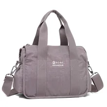 2018 New Design Brand Nylon Bolsas Femininas Casual Women Bag Ladies Solid Handbag Big Shoulder Bags