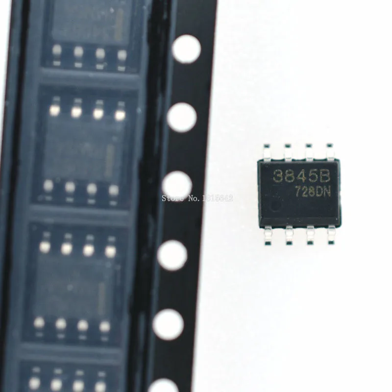 10 шт. UC3845 UC3845B UC3845BN 3845B SOP-8 SMD IC новый оригинальный | Электронные компоненты и