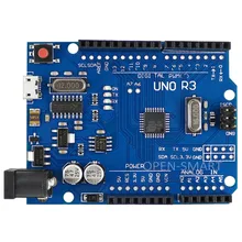UNO R3 Board Mirco USB Socket ATmega328P Development Board Compatible with Arduino UNO R3