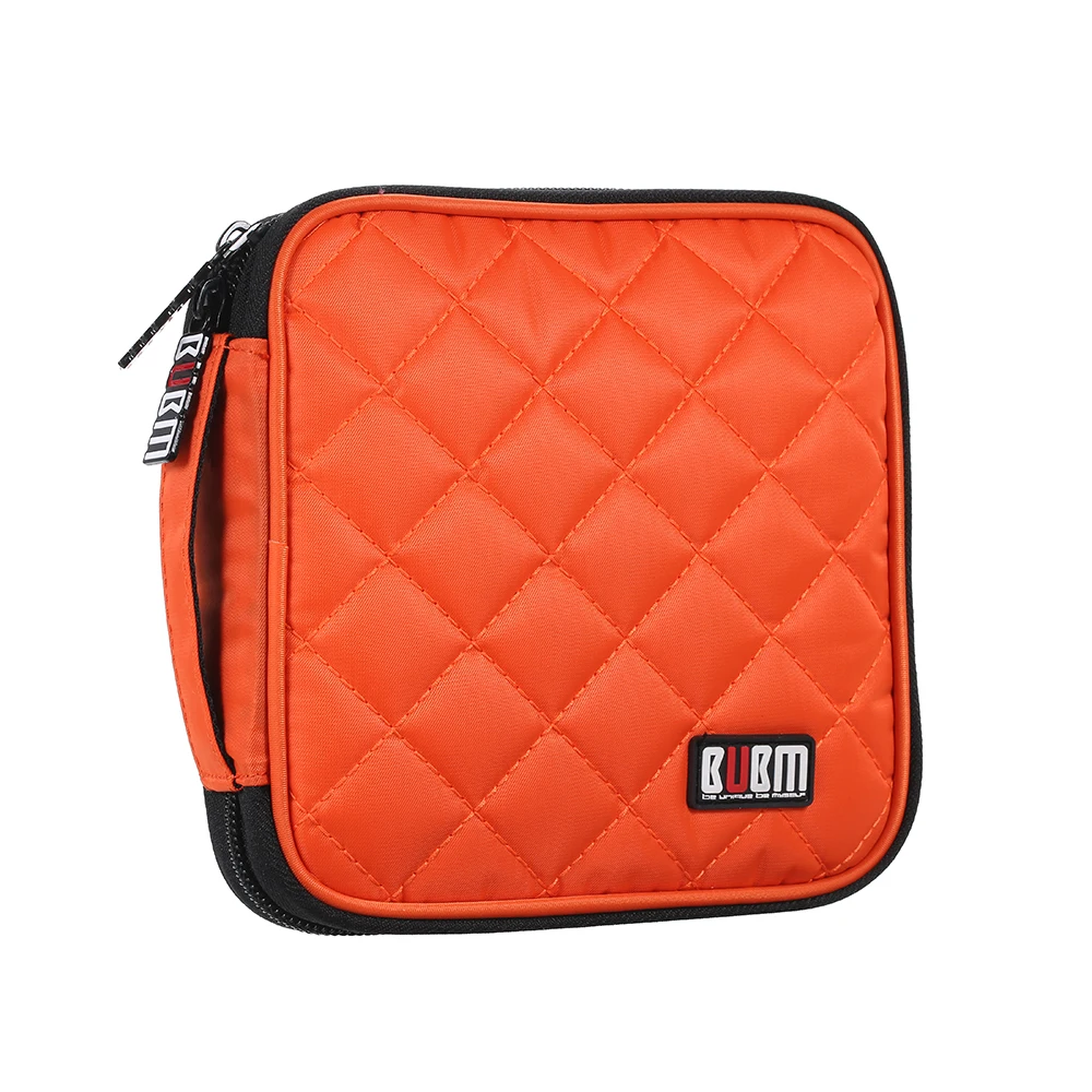 BUBM 32 Disc Capacity CD/DVD Portable Carry Wallet CD Square Storage