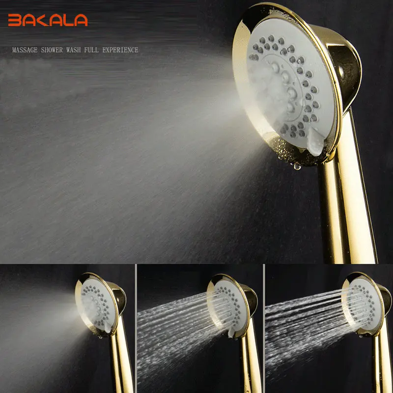 BAKALA Luxurious High Quality European hand sprayer sprinkler head for Bath Showering System