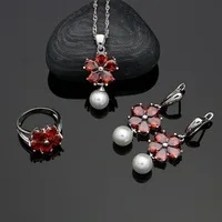 Flower-Shaped-925-Silver-Jewelry-Sets-Freshwater-Pearls-Red-zircon-For-Women-Wedding-Earrings-Pendant-Ring.jpg_200x200